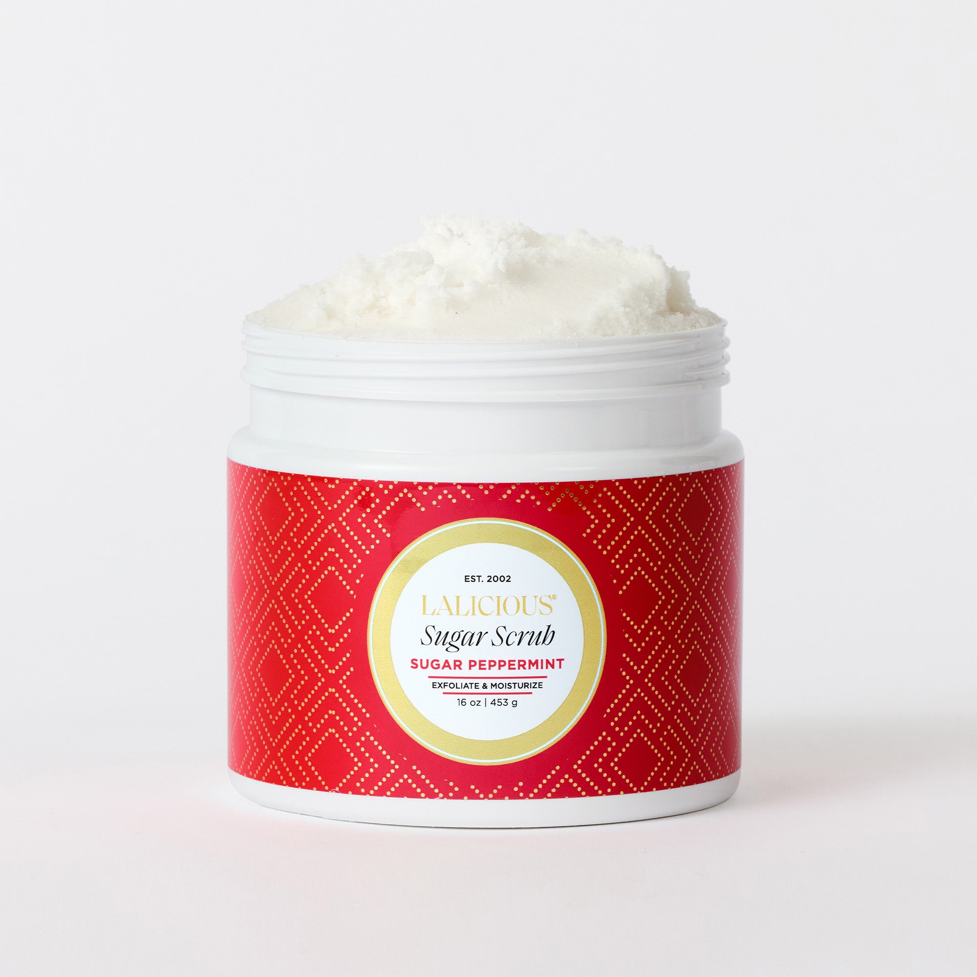 Sugar Scrub Sugar Peppermint without cap- LALICIOUS