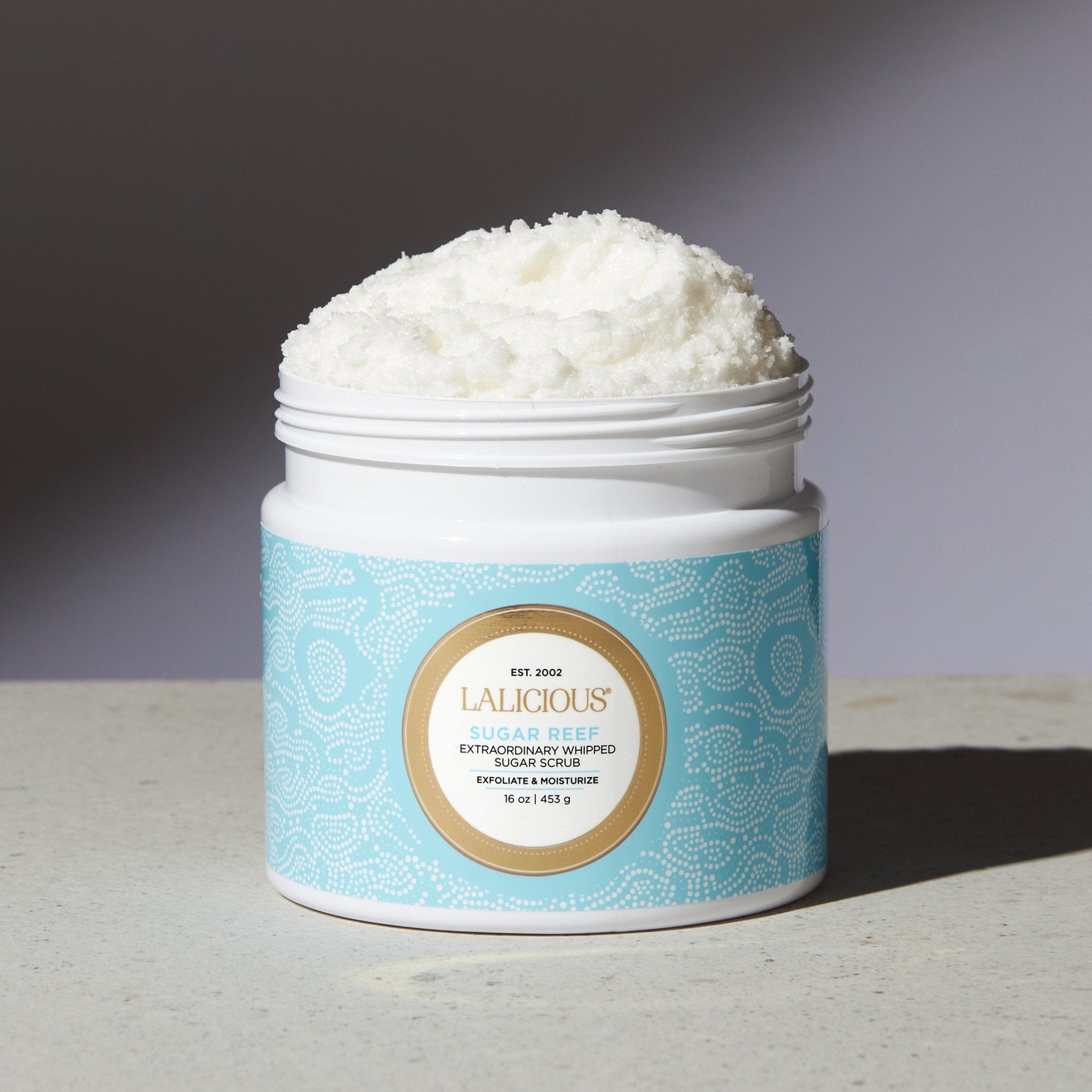 L'core Paris Tropical Sugar Scrub this luxurious Sugar Scrub, made with sugar, a natural humectant, and store infused with Aloe Vera